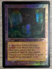 寓話の小道/fabled passage 拡張foil英語　4枚セット FOIL)(旧枠仕様)寓話の小道/Fabled Passage《英語》【WPN