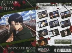 【中古】ポストカード(キャラクター) B.リヴァイ ポストカードブック(10枚セット) 「進撃の巨人」