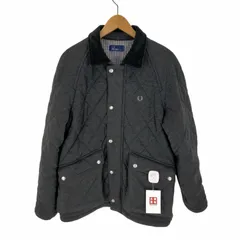 フレッドペリー FRED PERRY 刺繍ロゴ キルティングジャケット メンズ import：L 