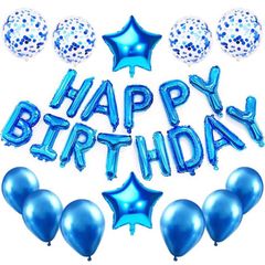 誕生日 風船 Happy birthday バースデー 飾り バルーン 計25点