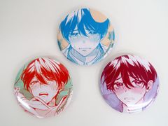 ナカまであいして emo カフェ 楪郁巳 缶バッジ 百瀬あん - メルカリ