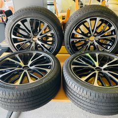TOYOTA（トヨタ）カムリ純正　【新車外し品】ホイールタイヤ４本　１８インチ　235/45R18 ブリヂストン TURANZA T005