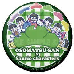 【中古】バッジ・ピンズ(キャラクター) 集合 「おそ松さん×サンリオキャラクターズ トレーディング缶バッジ」