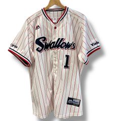 Majestic 東京ヤクルトスワローズ レプリカユニフォーム 背番号1 山田