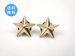 星型 五角形 ピンバッジ ピンズ 2個セット 全２色