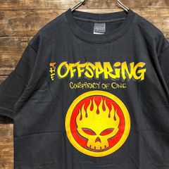 オフスプリング OFF SPRING ファイア 炎 フレイム 黒 バンド Tシャツ tee ティーシャツ ロック ツアー ライブ デザイン 両面 プリント 奇抜 古着 ビンテージ vintage メタル ラッパー アーティスト 2025  1980 p10