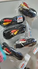 【５本】★SONY純正★PS/PS2/PS3本体用■AVケーブル/コンポジット