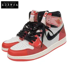 NIKE ナイキ 未使用 NIKE ナイキ ×スパイダーマン AIR JORDAN 1 HIGH OG SP スニーカー シューズ メンズ レッド 27.5cm DV1748-601 9.5(US)