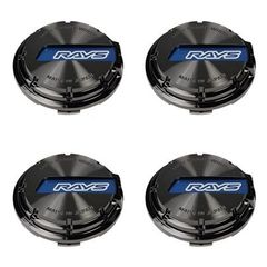RAYS 57Xtreme センターキャップ 4個セット ブルー - メルカリ