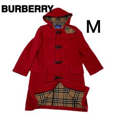 バーバリーブルーレーベル 裏地ノバチェック ダッフルコート ロング