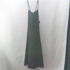 ◇ ⊂ natural couture バックリボン ロング丈 ワンピース サイズL ブラック レディース E  【1503050038836】