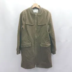 ◇ ⊇ UNITED ARROWS　ユナイテッドアローズ ロング 長袖 ダウン サイズ表記なし オリーブ系 メンズ E  【1504240021072】