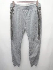 ◇ Θ UNDER ARMOUR 大きいサイズ　サイド切替　裾ジップ　スウェット ジョガー　パンツ サイズ3XL グレー メンズ P  【1411070000668】