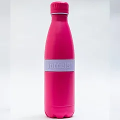 boddels ステンレスボトル 炭酸対応 保冷 保温 カラフル 水筒 500ml サステナブル マイボトル エコ カーボンニュートラル( ピンク)