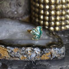 RETRO VINTAGE SQUIRREL DESIGN RING/レトロ古着リスデザインリング
