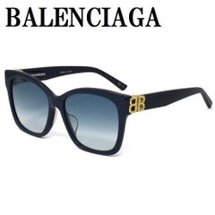 国内正規品 バレンシアガ BALENCIAGA BB0102SA 005 サングラス アジアンフィット メガネ 眼鏡 UVカット 紫外線カット メンズ レディース グラデーション ブルー