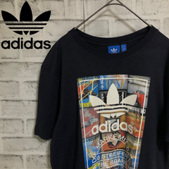 adidas 90s 銀タグ デサント製 イエローグレー マルチカラーTシャツ Yahoo!オークション - 《adidas アディダス》銀タグ 90'S