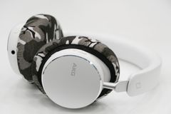 AKG N9 Hybrid のイヤーパッドの保護・修理に mimimamo スーパーストレッチ・ヘッドホンカバー （サイズ：L、色：シティ、型番：MHC-002-CC）