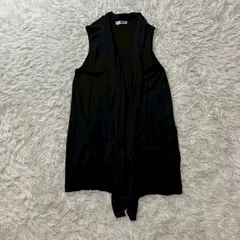 【訳あり】HIROKO KOSHINO （ヒロココシノ） キャメルカシミヤ混ニットジレ ロングベスト シンプル シック レディースLサイズ