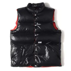 WTAPS ダブルタップス ベスト ナイロンタフタ ダウンベスト PACKERS ブラック レッド 黒赤 XL アウター ジャケット ブルゾンのサムネイル
