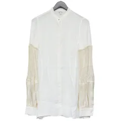 LOEWE パッチワーク 再構築アシンメトリーロングシャツ ブラウス