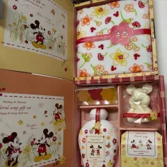 ディズニー ミッキー＆ミニー フローラルソープ ギフトセット