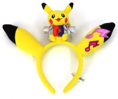 【中古】アクセサリー(非金属) DJピカチュウ カチューシャ 「ポケットモンスター ポケモン・ジャンピン・ハロウィーン・パーティ2024」 ユニバーサルスタジオジャパン限定