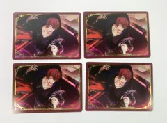 【まとめ売り】 アイドリッシュセブン 狗丸トウマ 衣装展 ステージ クリアカード ４点 セット