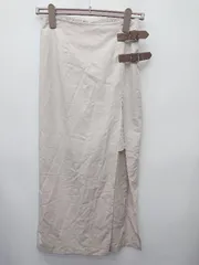 ◇ ⊂ MAJESTIC LEGON マジェスティックレゴン インナーパンツ ロング丈 タイト スカート サイズM ベージュ系 レディース P  【1411070011657】