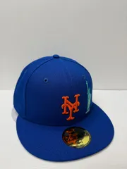 ニューヨーク・メッツ 野球帽 自由の女神刺繍 Newera 59fifty ニューヨークメッツ 自由の女神 キャップ - メルカリ