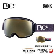 DICE KM4K スノーボードゴーグル　BANK ダイス　バンク DICE BANK KM4K ダイス バンク カモシカ ゴーグル スノーボード