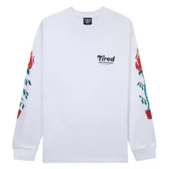TIRED NOTHINGTH LS TEE White  タイレッド タイヤード polar ポーラー