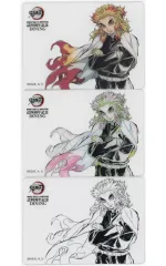 鬼滅の刃 ダイニング 無限列車編 幕間画&amp;銀幕画 レイヤードクリアカードセット① アニメ「鬼滅の刃」コラボダイニング