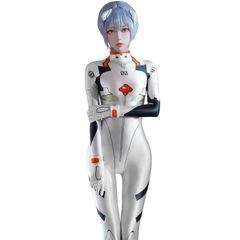 [LOST-G] EVA風 新世紀エヴァンゲリオン風 コスプレ 衣装 全身タイツ 手袋付き 光沢 セクシー シンプル RQ レースクイーン コスチューム レディース