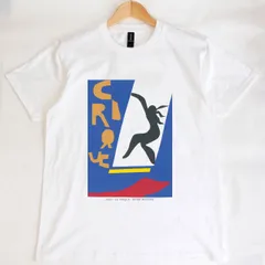 LE CIRQUE 縦 サーカス ジャズ アンリ・マティス 半袖 Tシャツ ホワイト GILDAN(ギルダン) 5.3オンス 男女兼用【RAF】Henry Matisse S/S TEE 631101