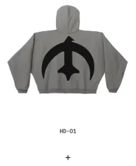 イージー x Gosha Rubchinskiy(ゴーシャラブチンスキー) ルブチンスキー 三日月 フーディー パーカー