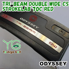 パター オデッセイ TRI-BEAM DOUBLE WIDE CS/STROKELAB 70C RED//3[121278]
