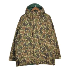 デッドストック 80年代 USA製 WOOLRICH ウールリッチ マウンテンパーカー アウトドア ダックハンターカモ (メンズ XL) 中古 古着 T0153