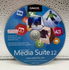 CyberLink Media Suite 12(PowerDVD/PowerDirector/PhotoDirector 他)のサムネイル