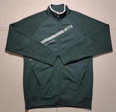V272【 NFL ジャージ】サイズM/緑色/長袖/ トラックジャケット/ヴィンテージ