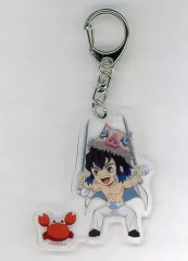【中古】キーホルダー 嘴平伊之助 「鬼滅の刃 立体絵巻 in ラグーナテンボス アクリルキーホルダー」