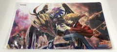コナミ 遊戯王OCG デュエルモンスターズ デュエルフィールド プレイマット 遊城十代＆ユベル 2023年10月遊☆戯☆王の日抽選景品　【中古品】【未開封品】 【46-20250402-A631】【併売商品】