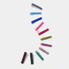 colorful! ミニヘアクリップ〈4本セット〉