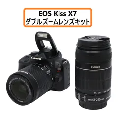 2023年最新】canon eos kiss x7 ダブル ズーム キット 中古の人気