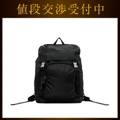 プラダ バックパック ブラック NERO テスート V135 美品 ナイロン
