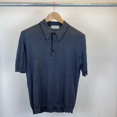 イタリア製【BARBA NAPOLI】バルバ リネンコットン 半袖サマーニット