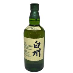 未開栓 サントリー 白州 12年 シングルモルト ウイスキー 箱なし