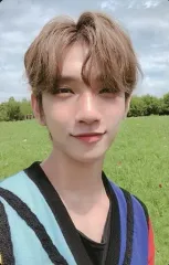 【中古】コレクションカード(男性) SEVENTEEN/JOSHUA(ジョシュア)/衣装黒・水色・青・両手下げ・裏面白/CD「3RD Album ： An Ode(Hope ver.)封入特典フォトカード