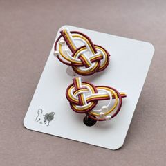 あわじ結びのイヤリング