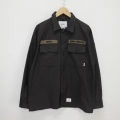 WTAPS ダブルタップス 20AW BUDS/LS/COTTON. SATIN 202BRDT